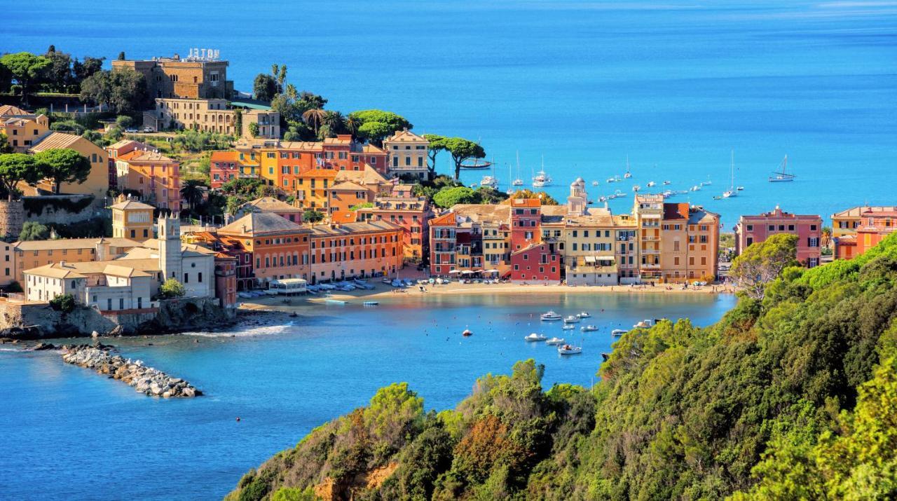 068 - Casa Stella Marina In Centro, 450Metri Da Mare E Spiaggia Sestri Levante Dış mekan fotoğraf